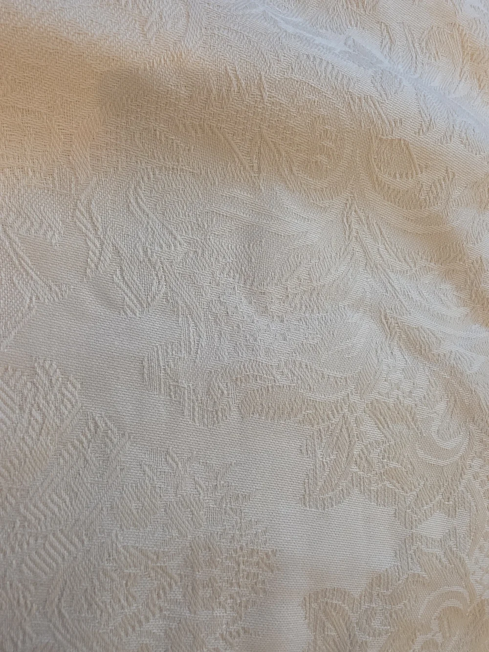 Ralph Lauren Cream Decorative Pillow Sham with Braided Trim (3 Available)